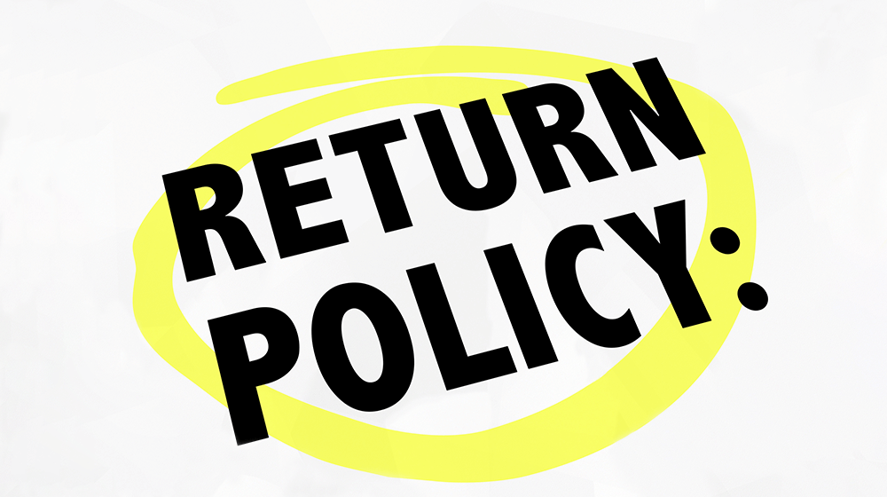 Return and Refund Policy
